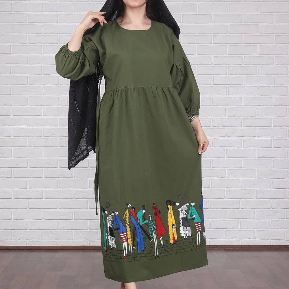 ساحلی مانتویی لینن نچرال حاشیه دار/کد933