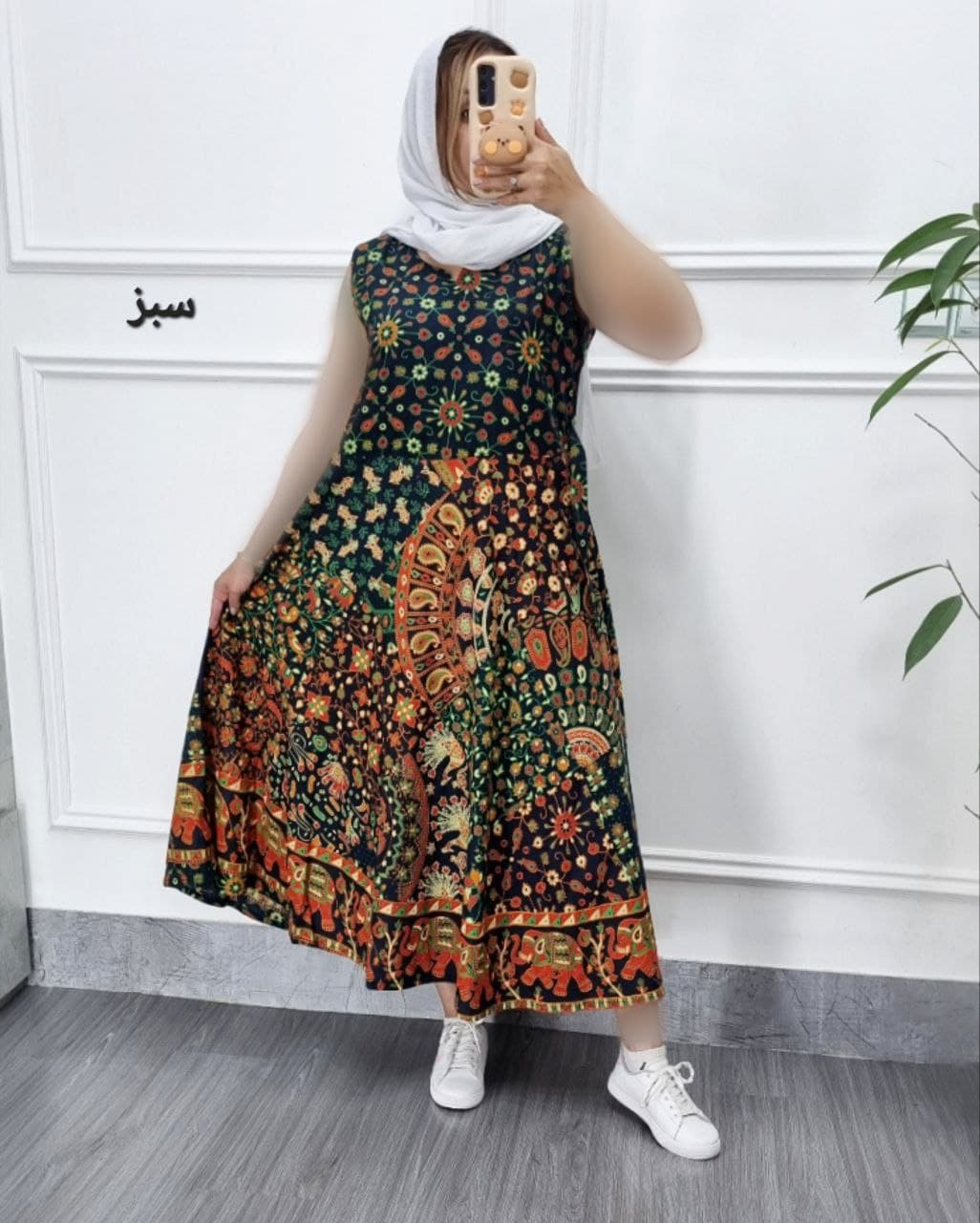 ساحلی سارافن لنگی وارداتی طرح چهل تیکه/کد922 — تصویر ۳