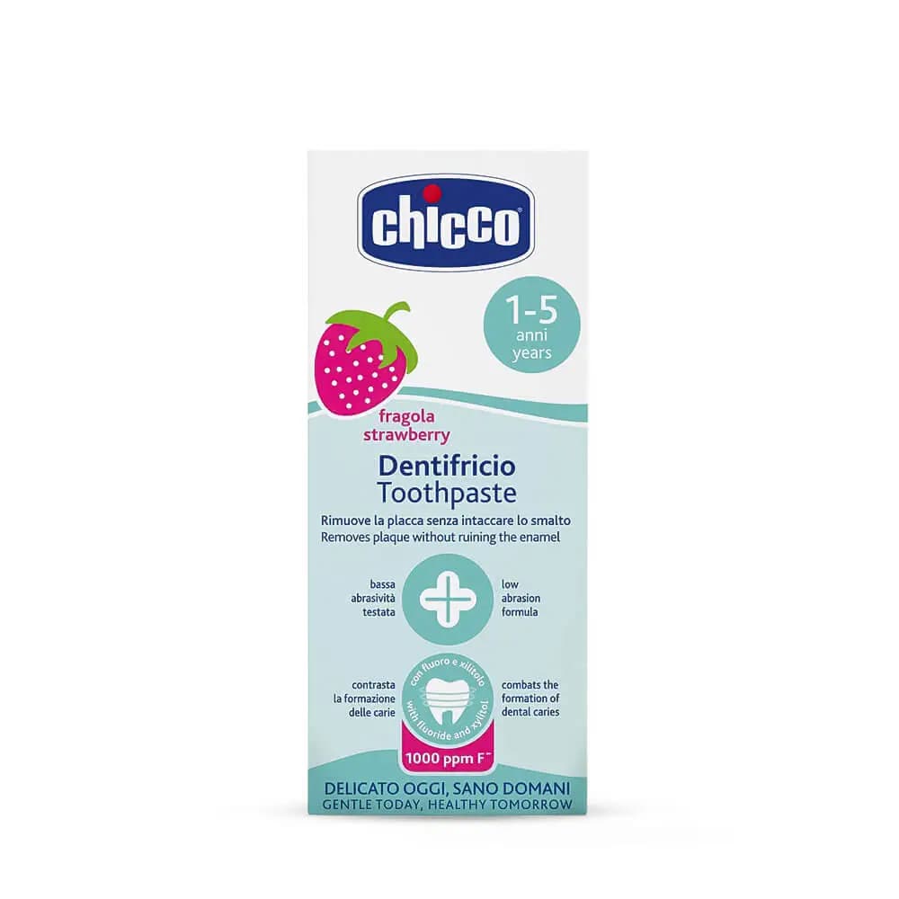 خمیردندان طعم توت فرنگی 1 تا 5 سال چیکو Chicco — تصویر ۲