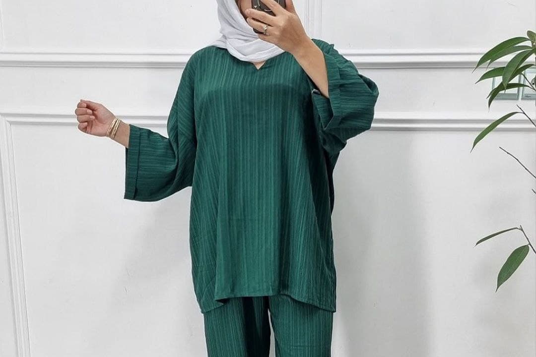 ست بلوزشلوار کراش/کد887