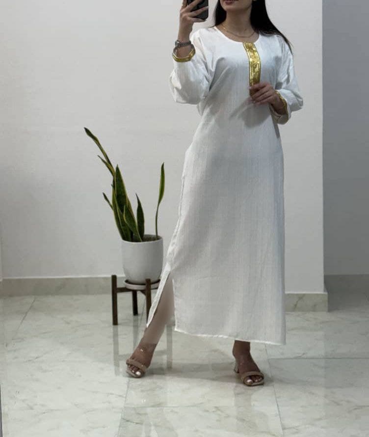 پیراهن ساحلی آیوا طلاکوب وارداتی/کد863 — تصویر ۴