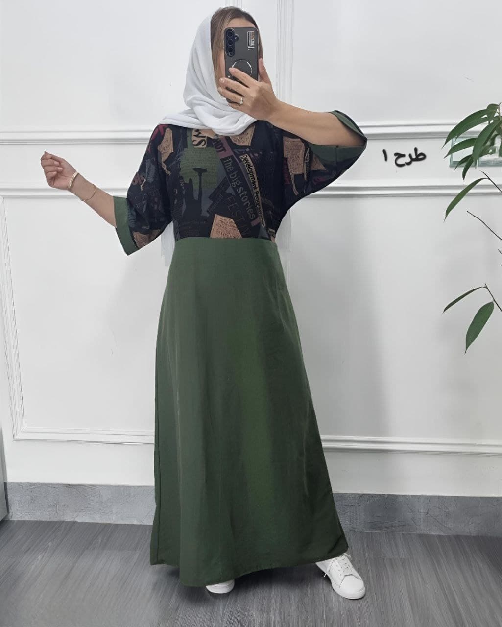 ساحلی،مانتویی لینن طرحداروارداتی/کد853 — تصویر ۲
