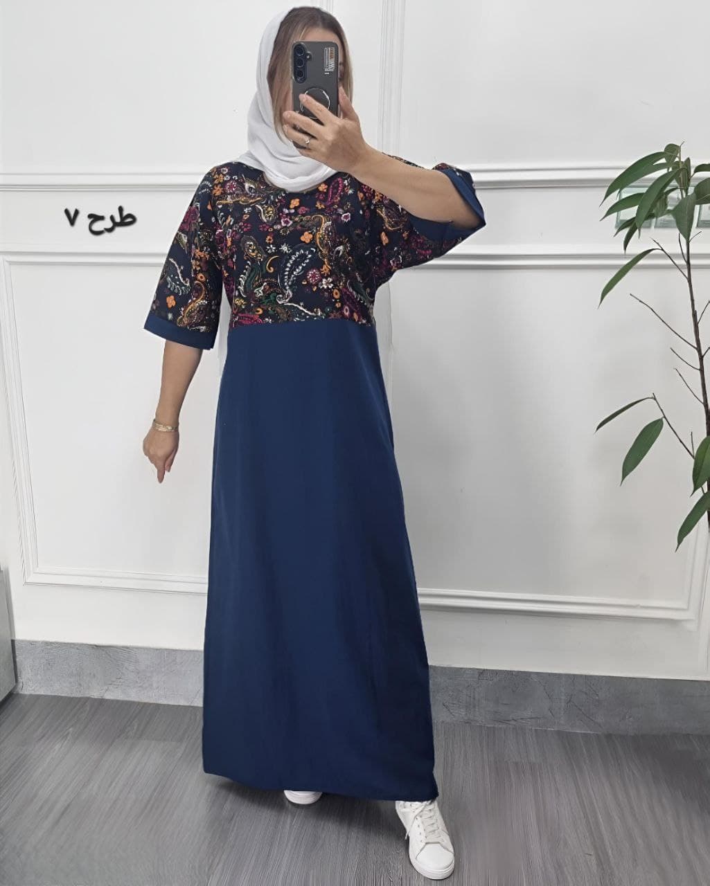 ساحلی،مانتویی لینن طرحداروارداتی/کد853 — تصویر ۸