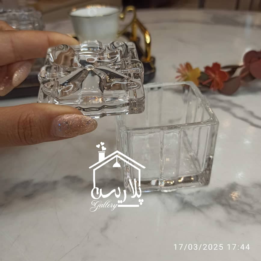 قندان کریستالی پاپیون وارداتی 42168 — تصویر ۵