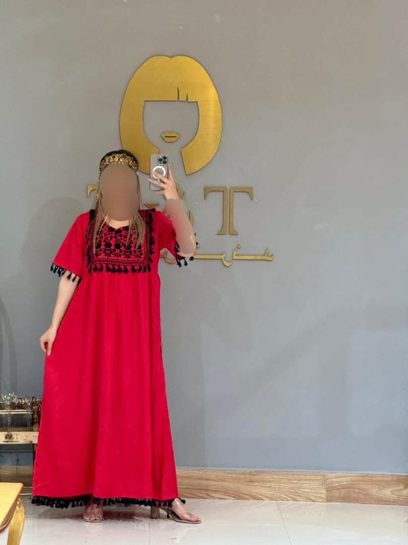 پیراهن ساحلی گلدوزی وارداتی(اصلی)/کد803 — تصویر ۳