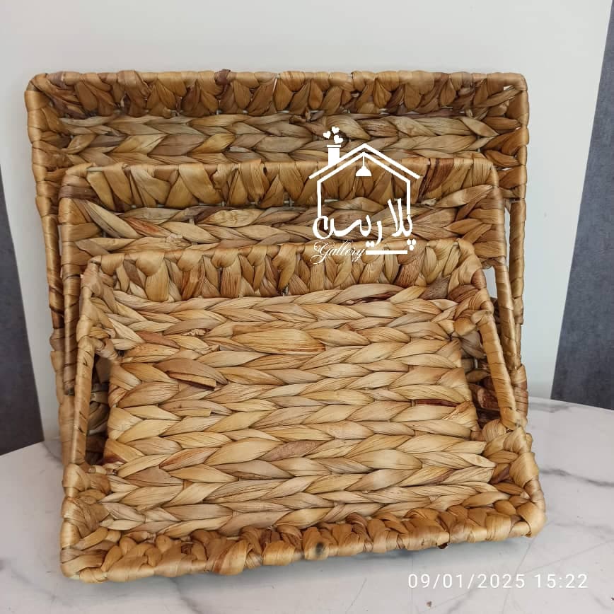 سینی‌حصیری قایقی ۴۶۲۲۴ — تصویر ۶
