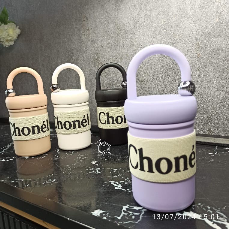 تراول ماگ فانتزی طرح chonel دسته چتری ۳۶۰۷۹ — تصویر ۲