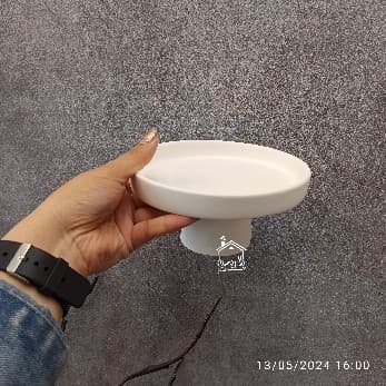 شیرینی خوری پایه دار سفالی ۴۲۰۵۲ — تصویر ۵