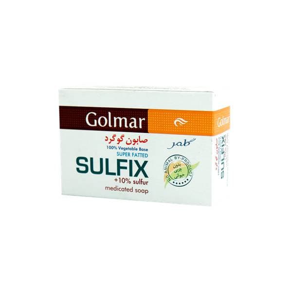 صابون گلمر مدل Sulfix مقدار ۱۲۰ گرم — تصویر ۳