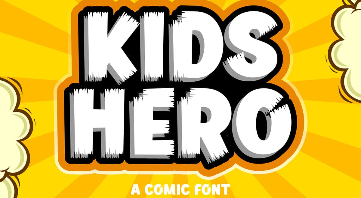 فونت Kids Hero انگلیسی