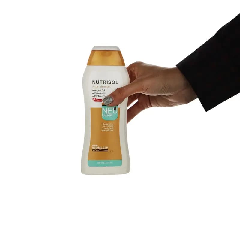 شامپو مو نئودرم مدل argan حجم 300 میلی لیتر — تصویر ۳