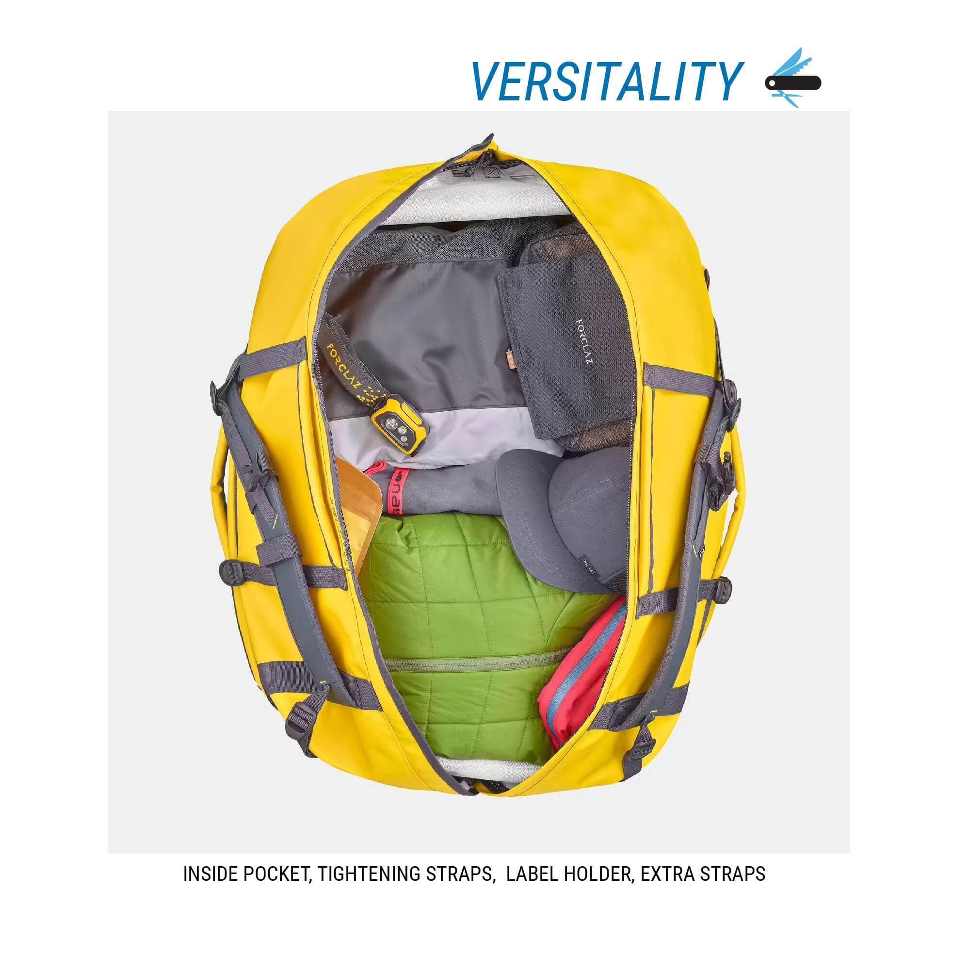 کیف حمل مسافرتی فورکلاز – 80 لیتری / 120 لیتری – Duffel 500 Extend — تصویر ۷