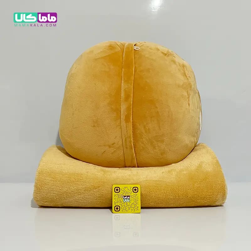 عروسک کیوی بالشتی پتودار + گرمکن دست 50 سانتیمتر — تصویر ۷