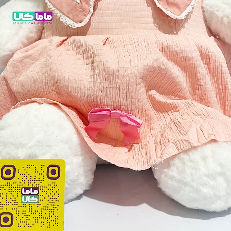 عروسک کرومی سایز بزرگ لباسدار مدل بریتیش 80 سانتیمتر — تصویر ۳