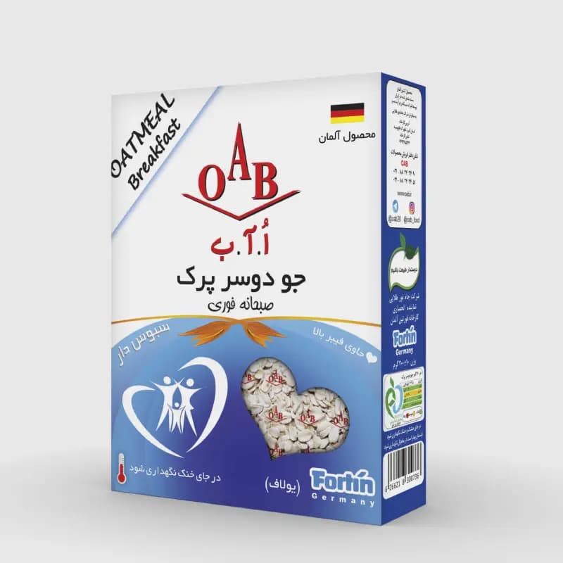 جو دو سر پرک صبحانه OAB ۲۰۰ گرمی