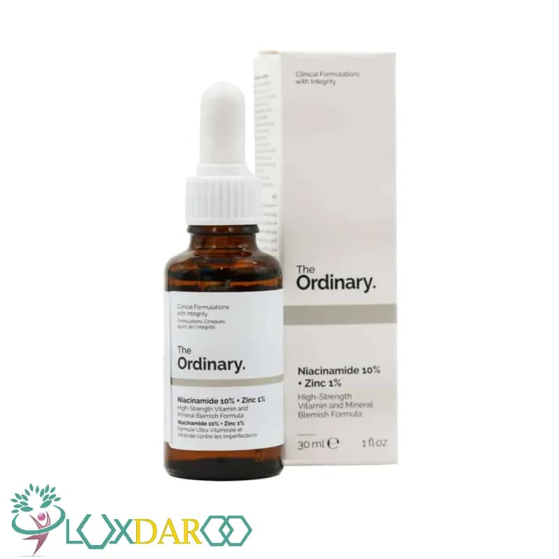 سرم نیاسینامید 10% و زینک 1% اوردینری (شرکت وستا دارو سلامت)