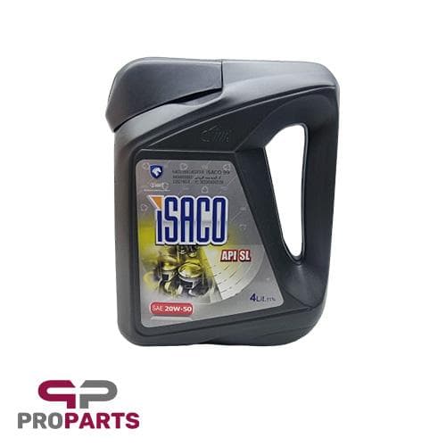 روغن موتور بهتام 20w50 SL با حجم 4 لیتر شرکتی ایساکو