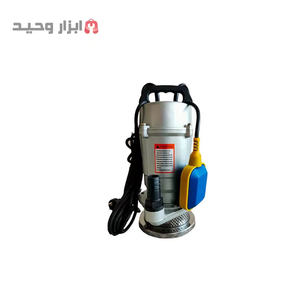 پمپ کفکش 25 متری یک اینچ سیم پیچ 100% مسی شافت استیل پروانه فلزی qdx1.5-25-0.55F.jiutu