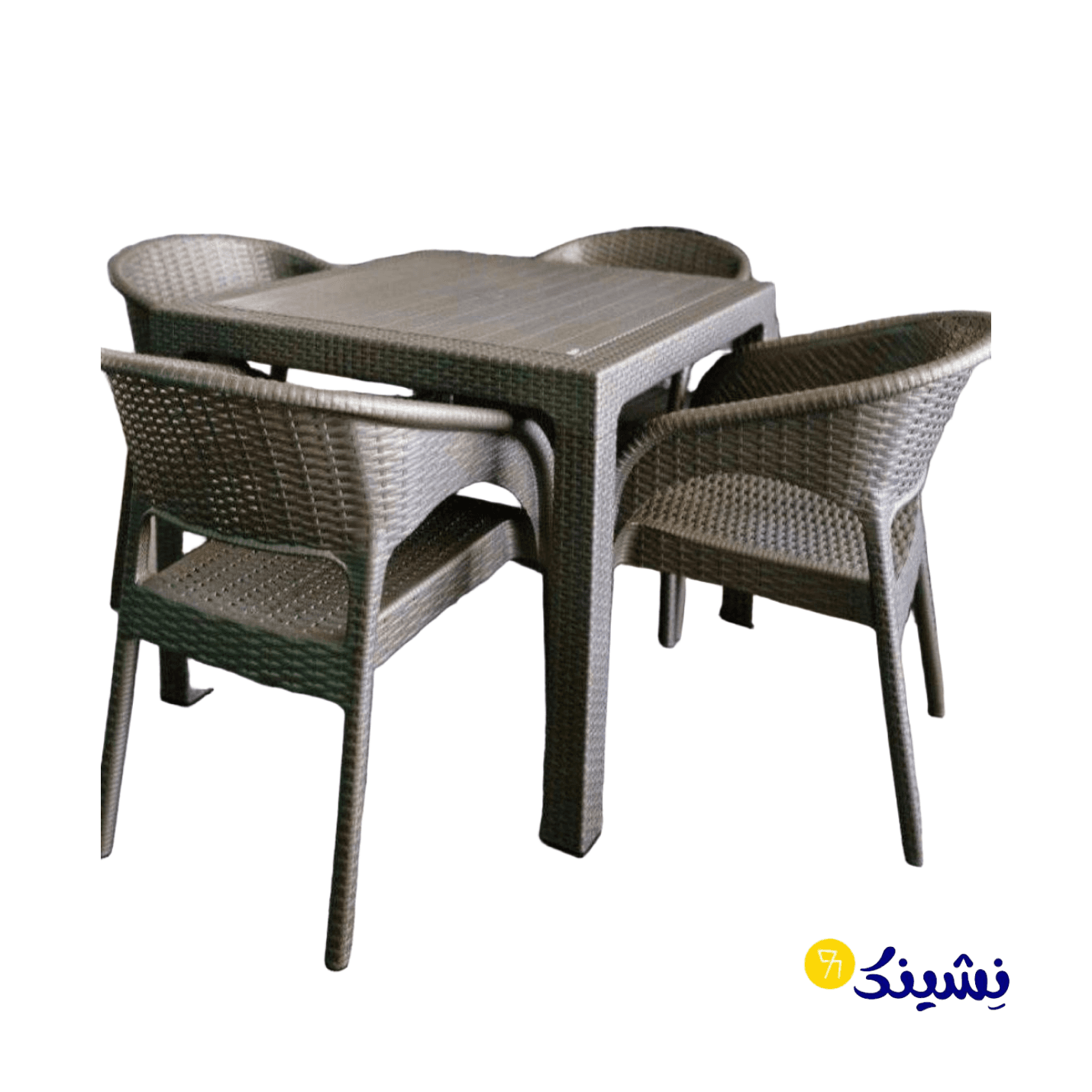 ست میز و صندلی 4 نفره ناصر پلاستیک مدل 323-992