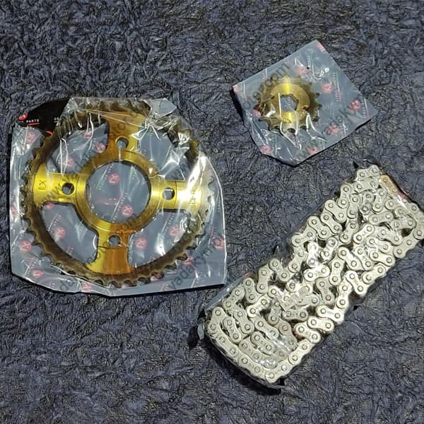 ست دنده زنجیر فولادی شکاری