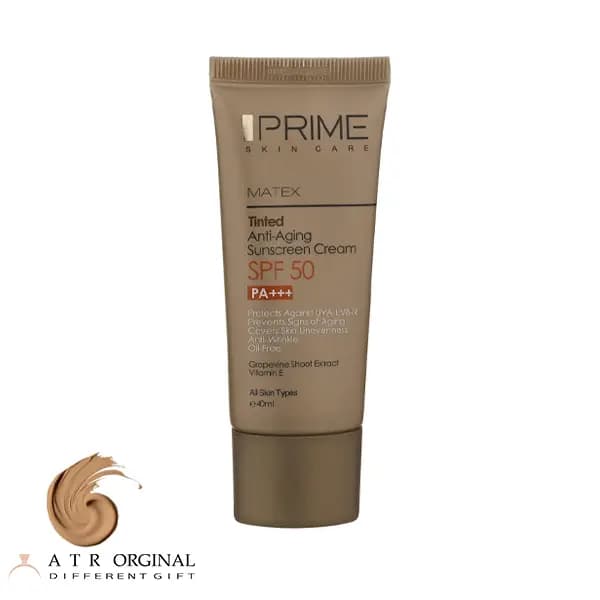 ضد آفتاب رنگی جوان کننده پرایم با SPF50