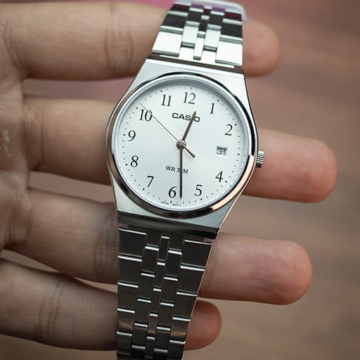 ساعت مردانه کاسیو کوارتز مدل MTP-B145D-7BV — تصویر ۵