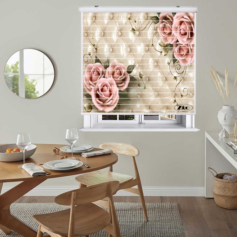 پرده زبرا مدل سیلوئت 3D1028
