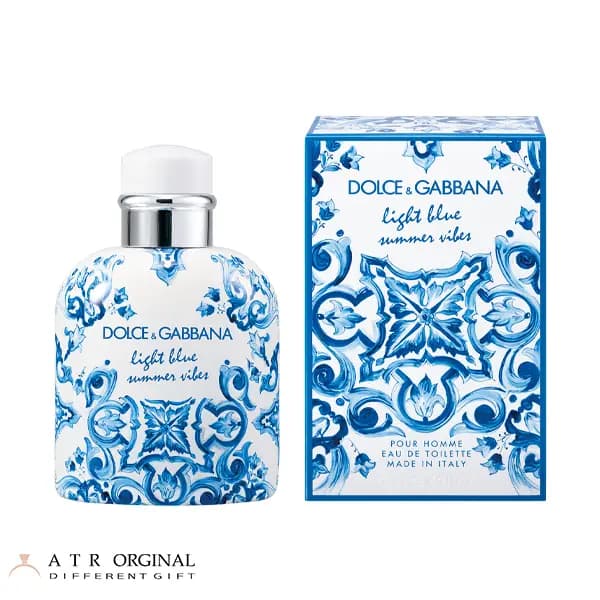 عطر دولچه گابانا لایت بلو پور هوم سامر وایبز ادوتویلت مردانه 100 میل — تصویر ۲