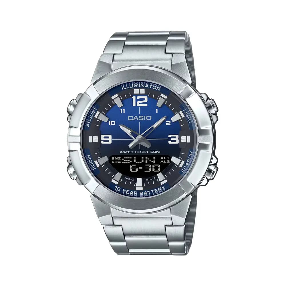 ساعت مردانه کاسیو کوارتز مدل AMW-870DA-2A1V