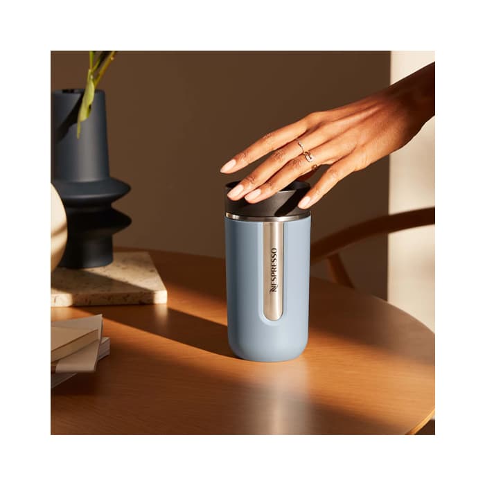 ماگ سفری آبی نسپرسو Nomad Travel Mug – Ocean Blue — تصویر ۲