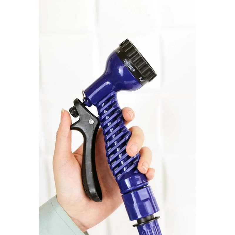 شلنگ جادویی و سر آبپاش 7 حالته Magic Hose سایز 3-9 متری کد N140 — تصویر ۶