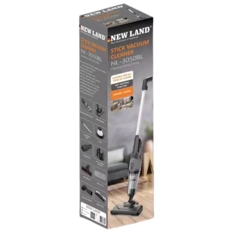 جارو برقی عصایی نیولند مدل 3050 / NEWLAND NL-3050 — تصویر ۲