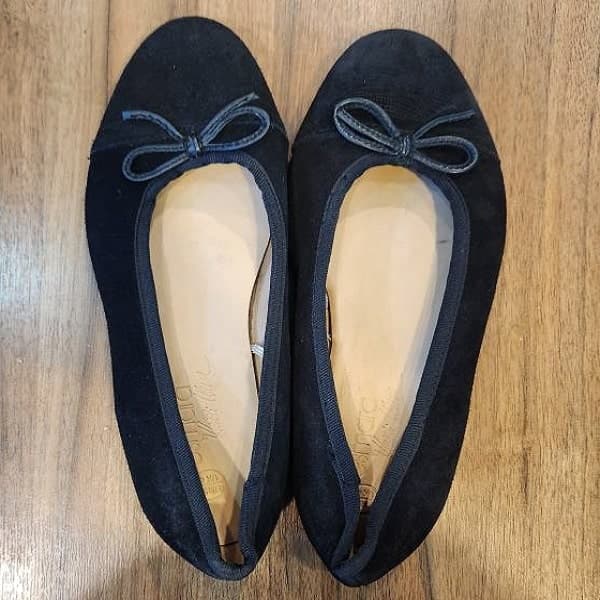کفش عروسکی زنانه کف تخت برند اسمارا اصل آلمان مشکی 2-349502 Esmara — تصویر ۲