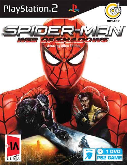 بازی PS2 اورجینال Spider-Man Web of Shadows — تصویر ۲