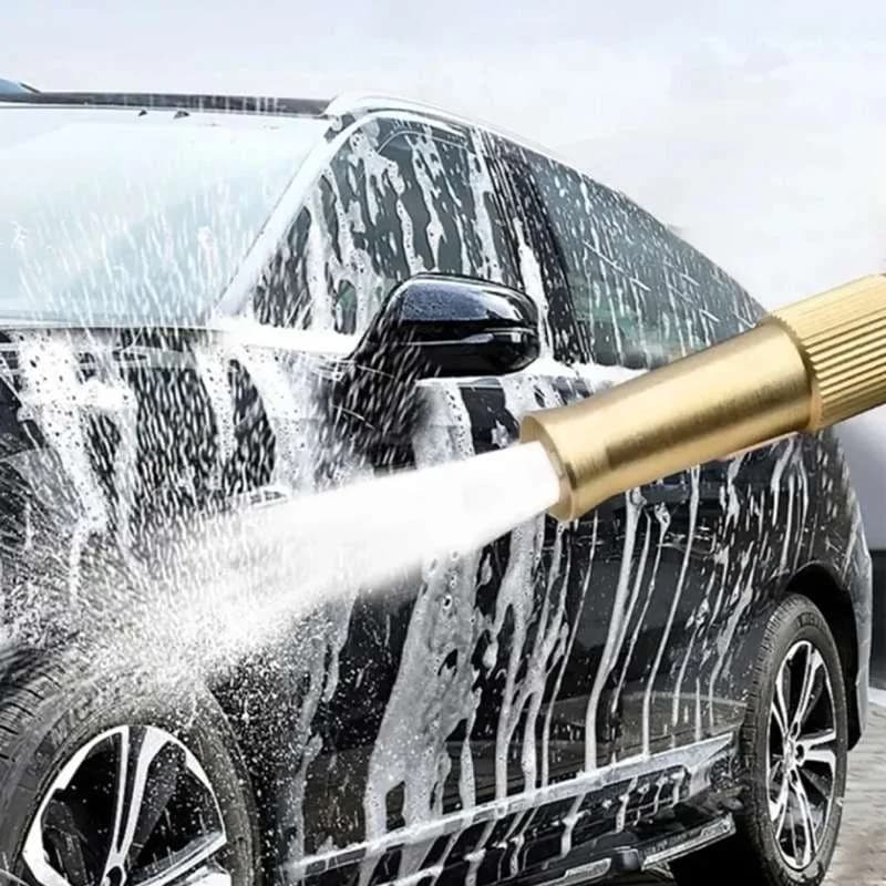 کارواش و آبپاش سر شلنگی تمام برنجی کد N409 — تصویر ۴