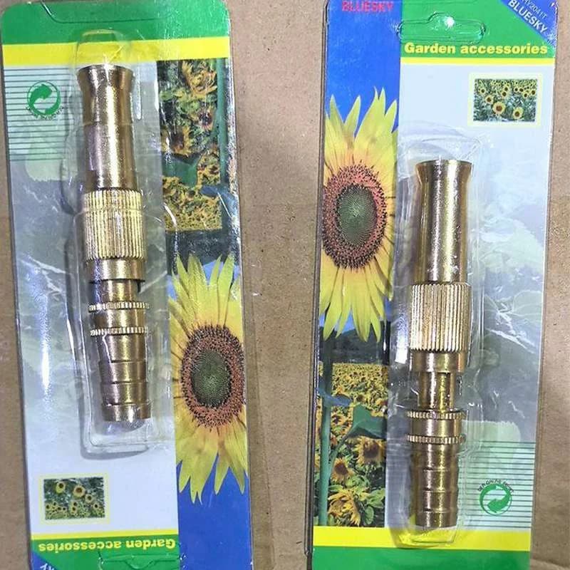 کارواش و آبپاش سر شلنگی تمام برنجی کد N409 — تصویر ۵