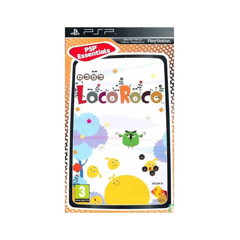 بازی PSP اورجینال Loco Roco نسخه Essentials