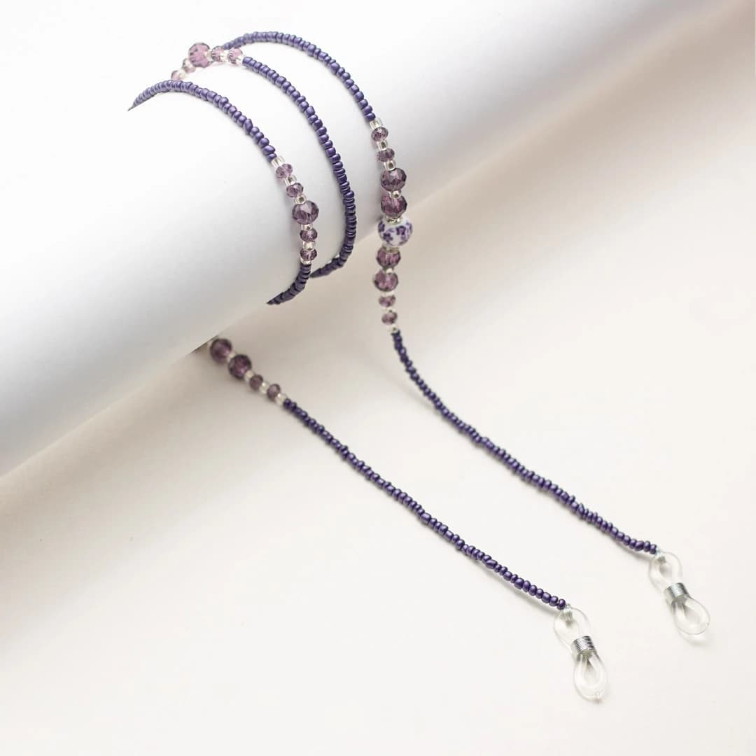 بند عینک طرح کریستالی 14</br><span>Glasses Strap AGS-14</span>