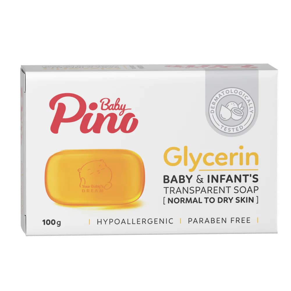 صابون نوزاد و کودک گلیسیرینه 100 گرمی | پینو بِی بی (Pino Baby) — تصویر ۳