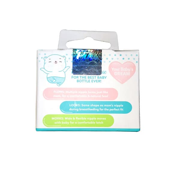 سر شیشه سایز کوچک 0 – 6 ماه 1 عددی | پینو بِی بی (Pino-Baby) — تصویر ۳