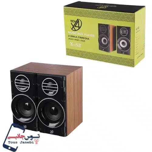 اسپیکر دو تیکه X4tech مدل S3 — تصویر ۳