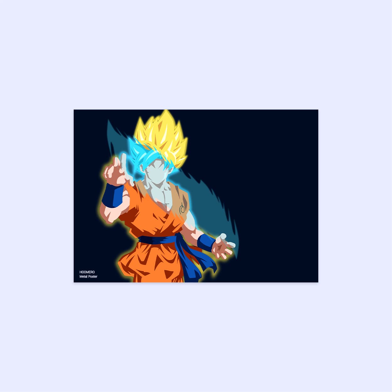 پوستر فلزی هومرو طرح انیمه Dragon Ball کد PS1188
