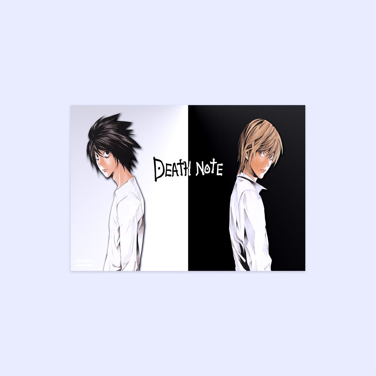 پوستر هومرو مدل فلزی طرح انیمه Death Note کد PS1104