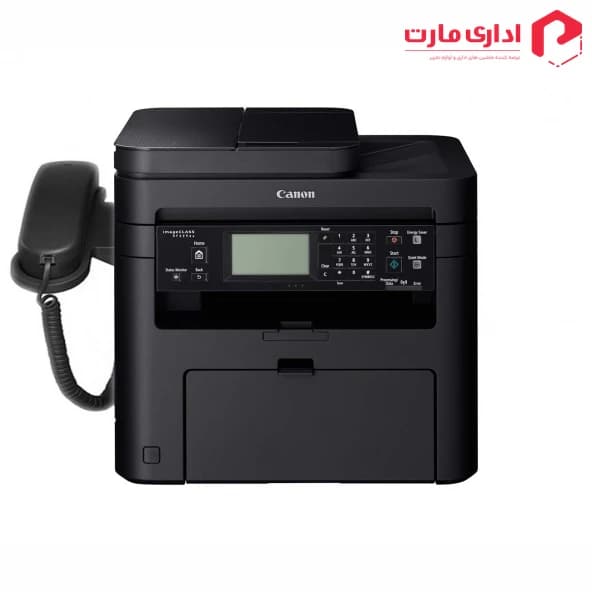 پرینتر چندکاره لیزری کانن مدل MF235 با گوشی تلفن — تصویر ۲