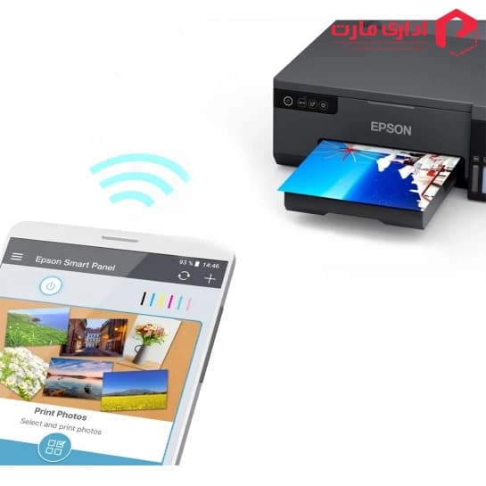 پرینتر جوهرافشان رنگی اپسون مدل EcoTank L8050 — تصویر ۵