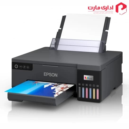 پرینتر جوهرافشان رنگی اپسون مدل EcoTank L8050 — تصویر ۳