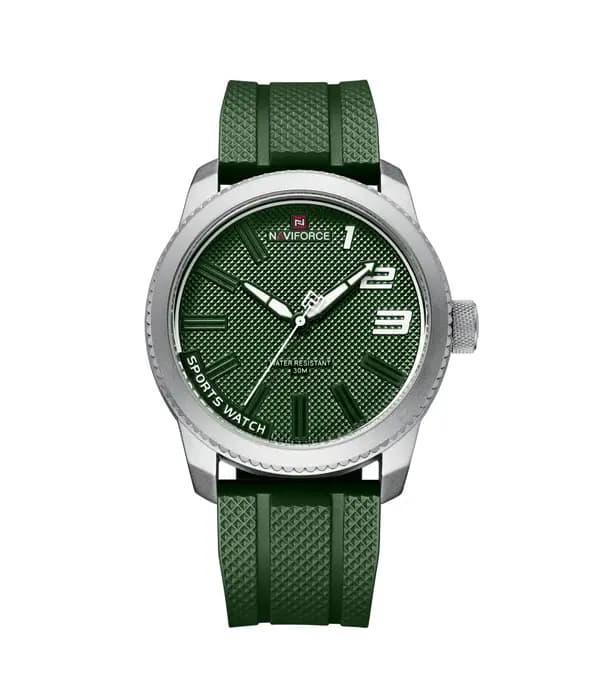 ساعت مچی مردانه نیوی فورس مدل NAVI FORCE NF9202 S/W/GN