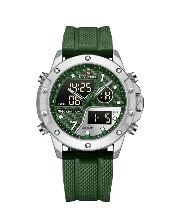ساعت مچی مردانه نیوی فورس مدل NAVI FORCE NF9221 S/GN/GN