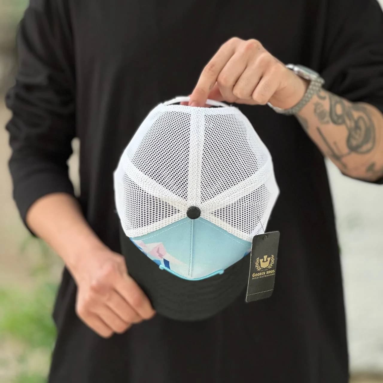کلاه گورین ice cold ابی — تصویر ۴