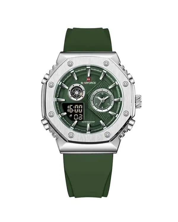 ساعت مچی مردانه نیوی فورس مدل NAVI FORCE NF9216 S/GN/GN